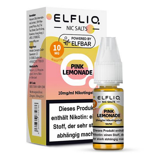 Nikotinsalz ELFBAR Elfliq Pink Lemonade 10mg